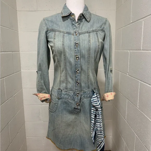 Joie | Dresses | Vintage Joie Denim Buttonup Dress | Poshmark